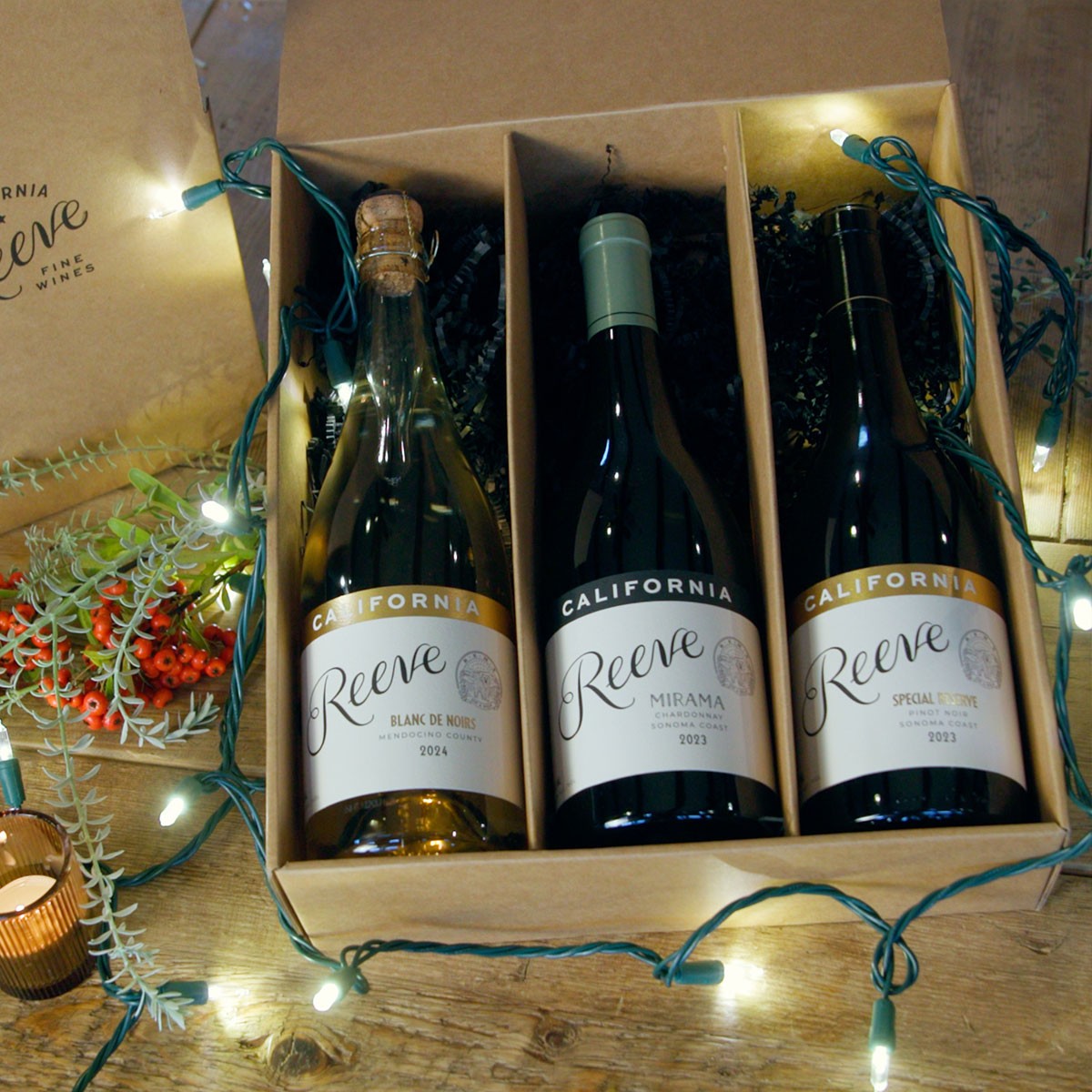 Reeve Mix Trio holiday gift pack