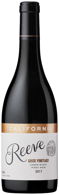 2017 Kiser Vineyard Pinot Noir, LOWER Block